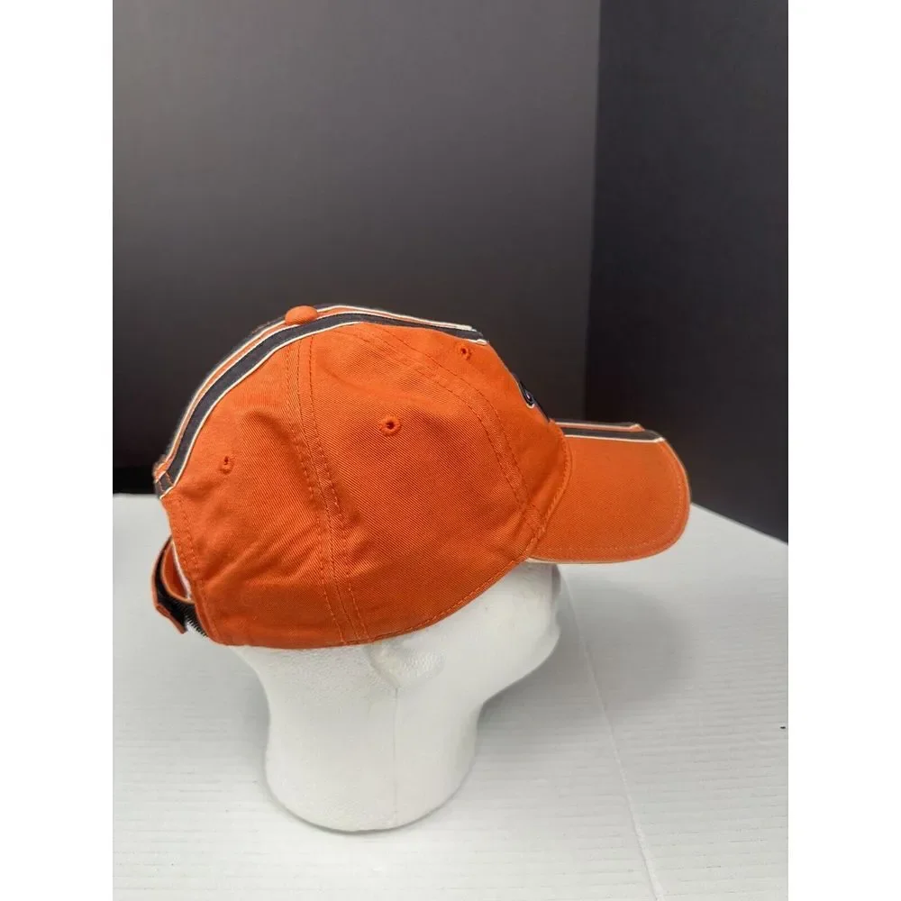 Dale Earnhardt Budweiser Chase Strapback Hat Orange With‎ Black Stripes